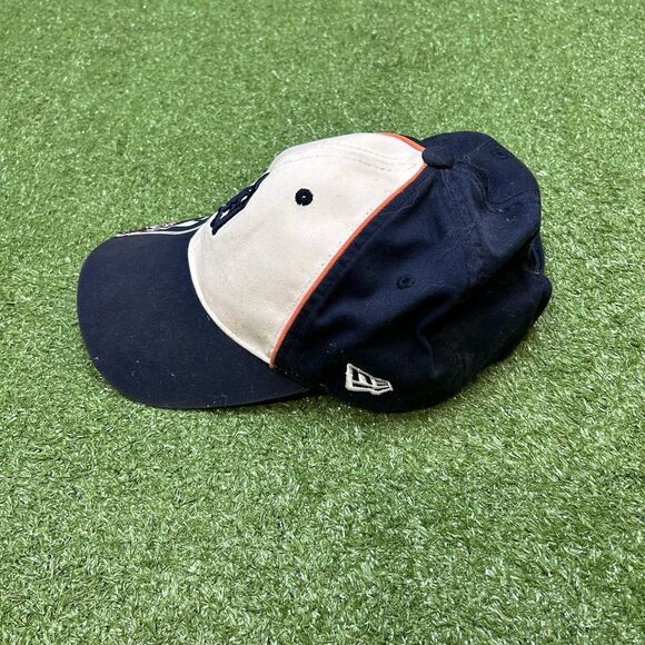 Detroit Tigers Vintage 90s New Era Hat Strapback Embroidered - Picture 2 of 6